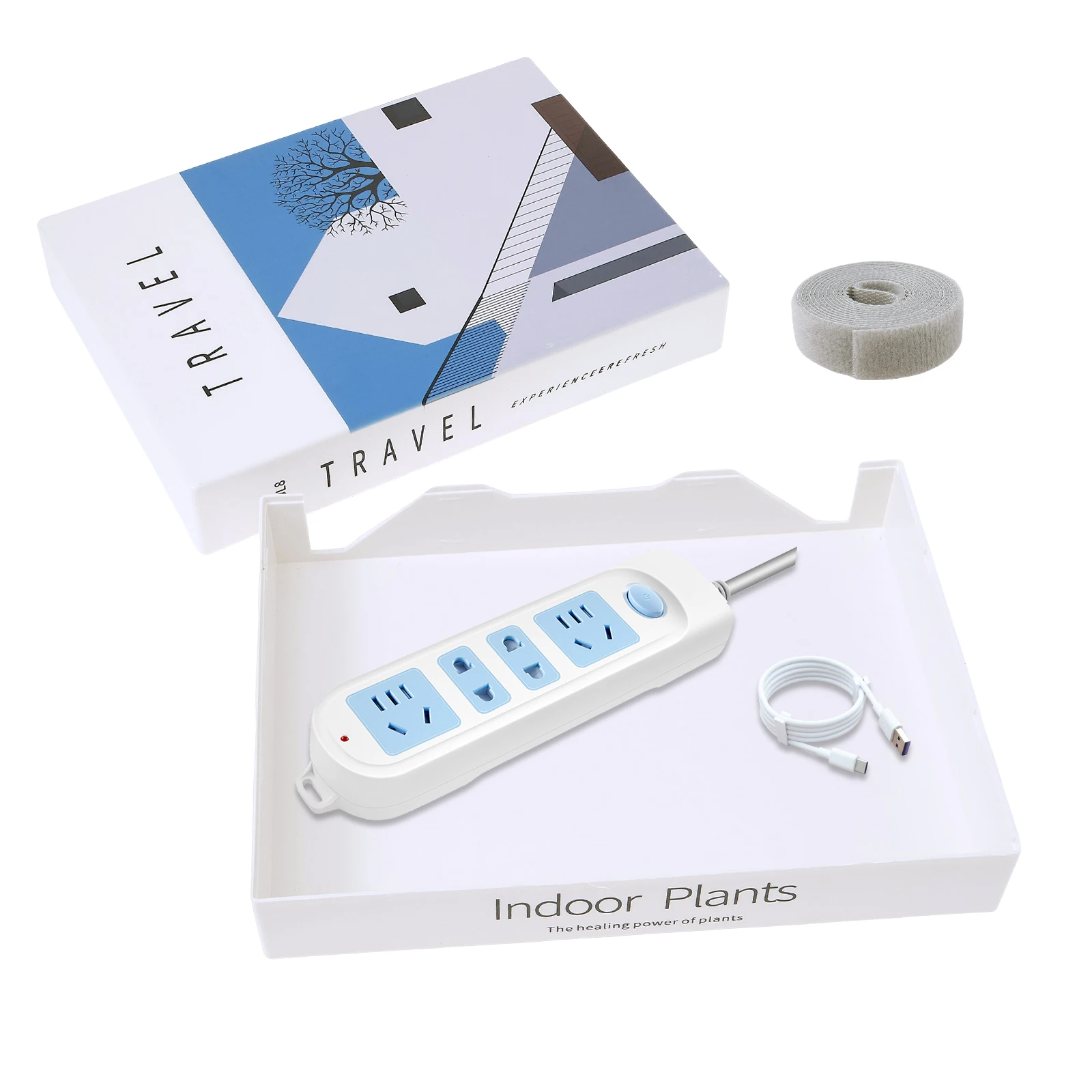 صندوق إدارة الكابلات منظم الحبل على شكل كتاب، شاحن طاولة بجانب السرير، صندوق تخزين مكتب الكمبيوتر