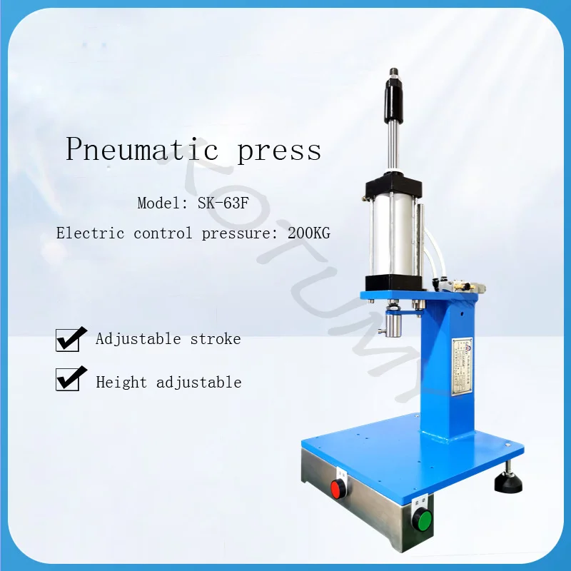 Single Column Small Pneumatic Punch Press Air Cylinder Press Punching Machine Bending Machine