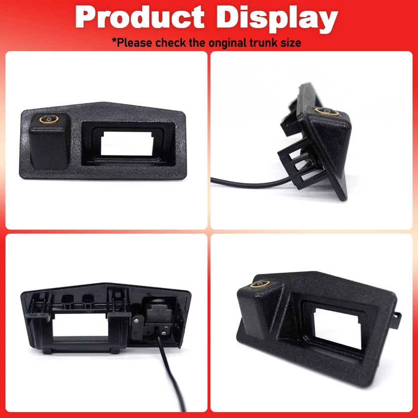 CCD Night Vision AHD 1080P Golden For Cadillac ATS XTS 2013 2014 2015 Reversing Rear View Backup Camera Waterproof high quality