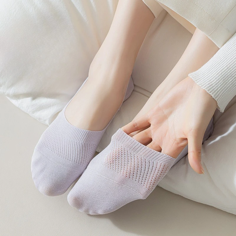 

2 пары женских дышащих высококачественных повседневных дышащих невидимых носков-лодочек, короткие спортивные женские носки до щиколотки