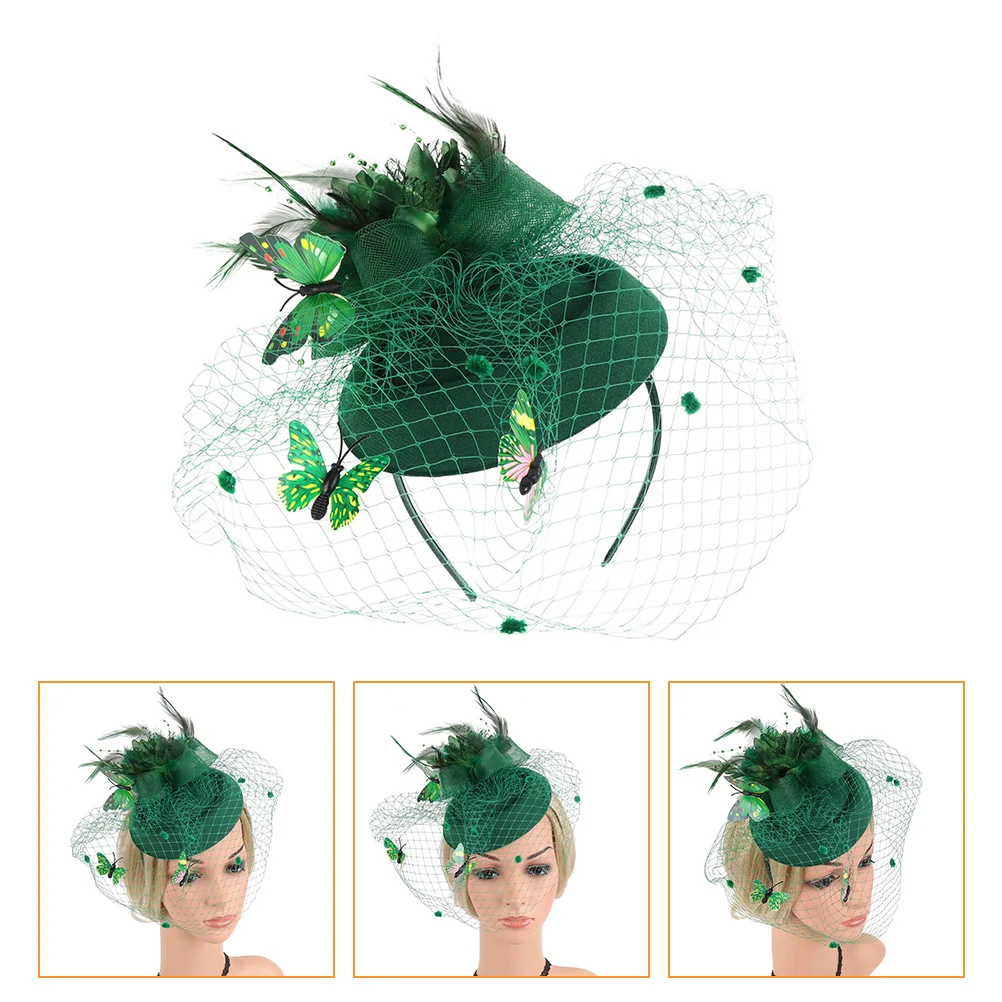 

1pc Net Gauze Headband Women Fashion Hair Ornament Lightweight Elegant Party Wedding Photography Accessory Headwear Hair