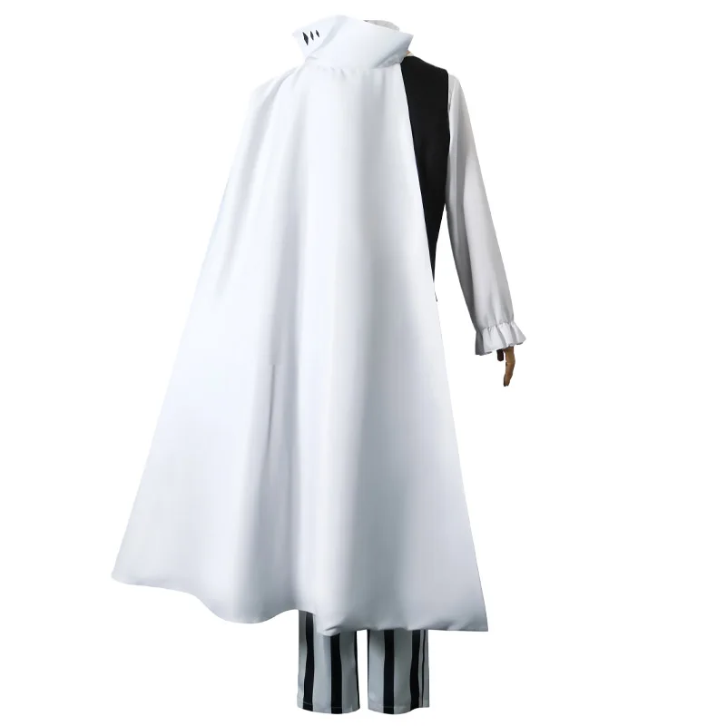 Anime Bungo Cosplay Stray Dogs Nikolai Gogol Cosplay Costumes Tops Vest Pants Cloak Eye Mask Gogol Suits Halloween Cos Adult Men view 5