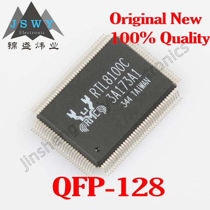 

(1-10PCS) RTL8100C original 100% QFP-128 100M Ethernet control chip 2.5V, 3.3V spot