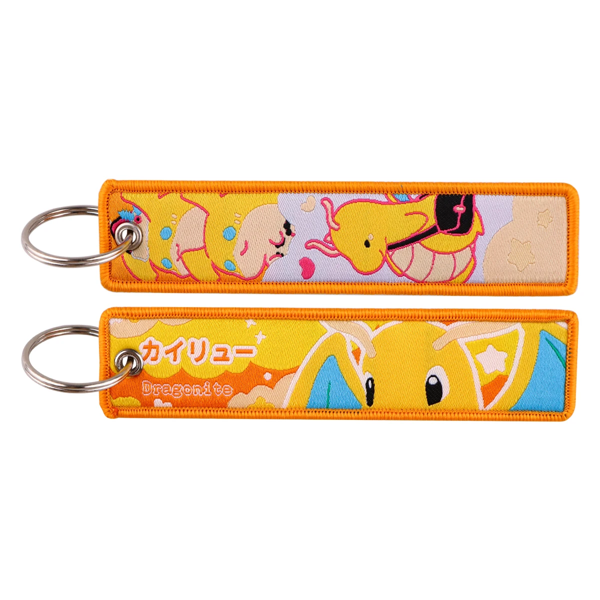 Cute Elf Series Anime Key Tag Embroidery Key Ring For Motorcycles Cars Bag Backpack Chaveiro Embroidery Key Fobs Fashion Gifts image 5