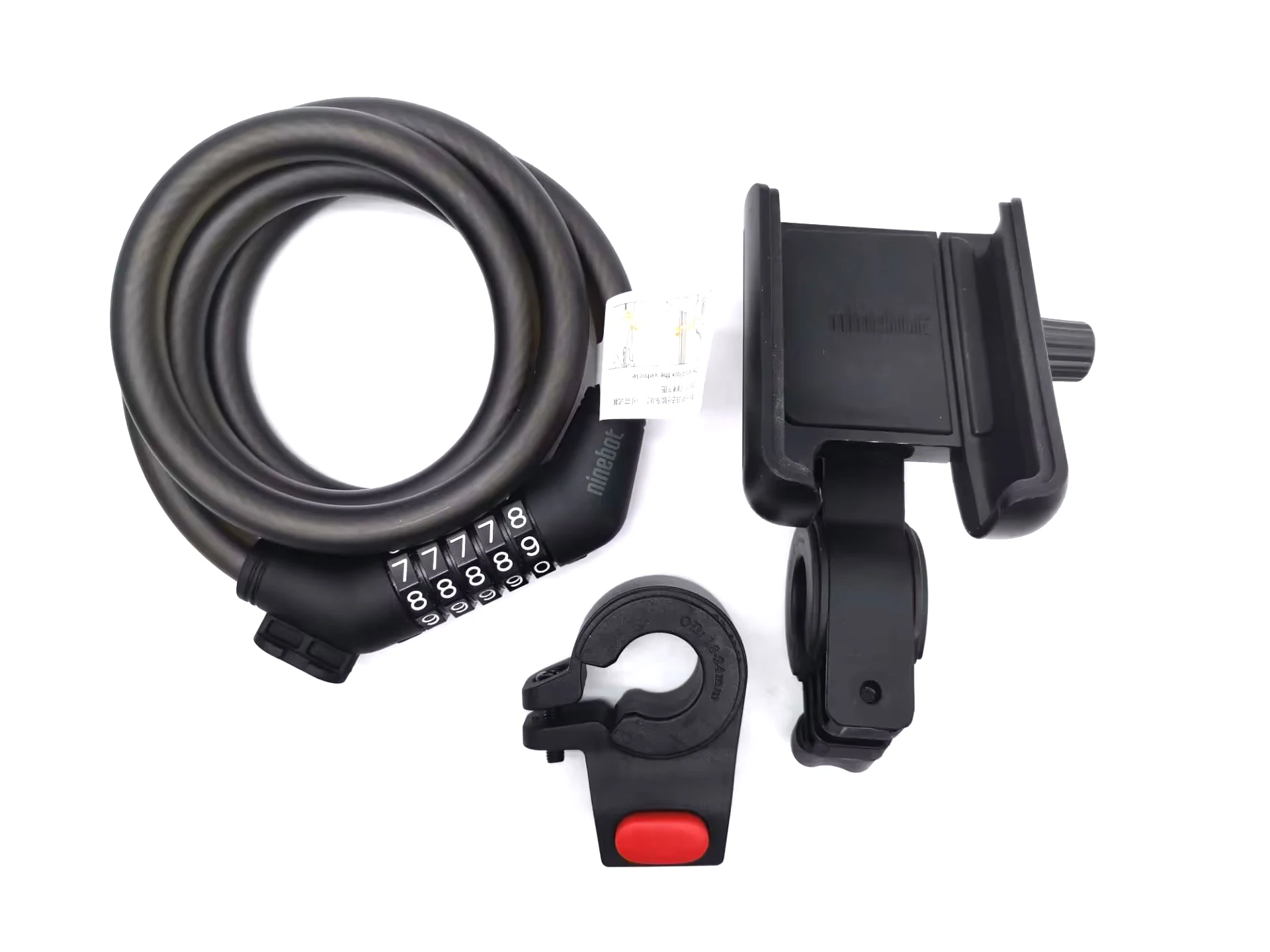 Ninebot Max G30 ES2 E22 F20 Xiaomi M365 Pro электрический скутер 5-значный замок с паролем и аксессуары для держателей телефона