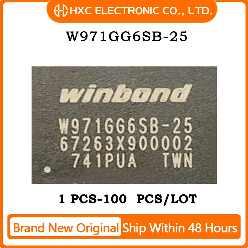 

1PCS/10PCS/50PCS/100PCS W971GG6 W971GG6SB-25 Brand New Original IC CHIP