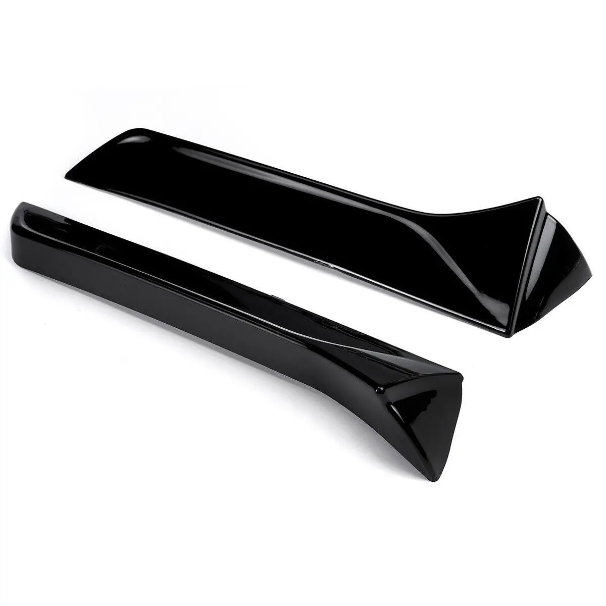 Car Rear Window Side Splitter Trunk Diffuser Canards Spoiler ABS 2013+ Auto Accessories For Seat  Leon 5F FR Mk3 MK3.5 5Door