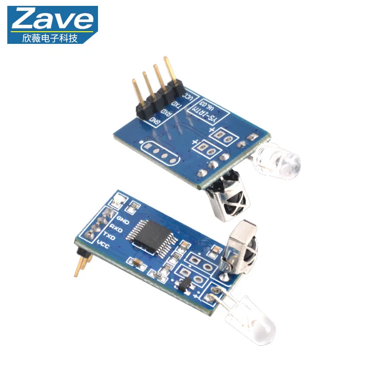 Infrared Decoding Module, Encoding Module, Infrared Wireless Communication, NEC Code, Transceiver (Transmit & Receive), UART Com