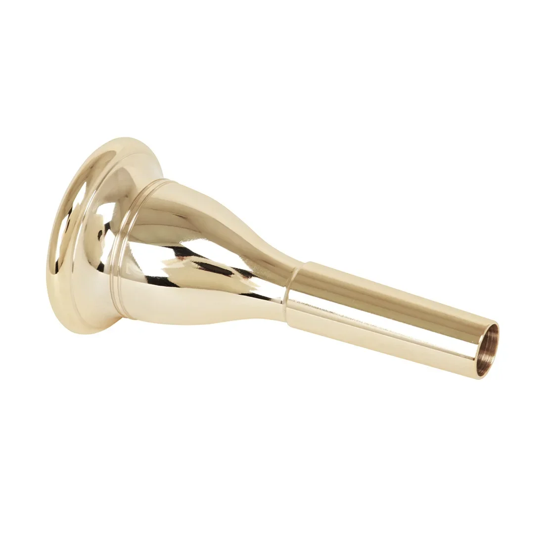 No. 7 Bass Tuba Mouthpiece Brass Instrument Accessories Large Holding Horn Mouthpiece Silver Golden Brass 13.3mm Music Parts