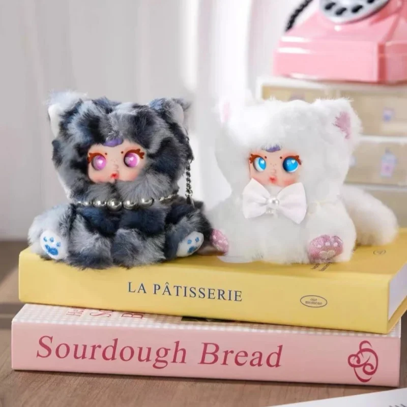 جديد مم الحليب الحلوى شقي القط صندوق أعمى تمثال رائعتين ألعاب من نسيج مخملي حقيبة سحر زخرفة الزخرفية لهدية عيد الحب