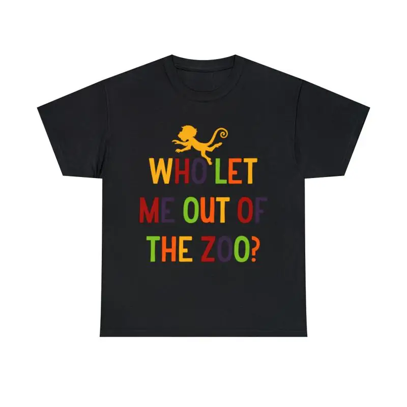 

Футболка Who Let Me Out Of The Zoo S 5XL