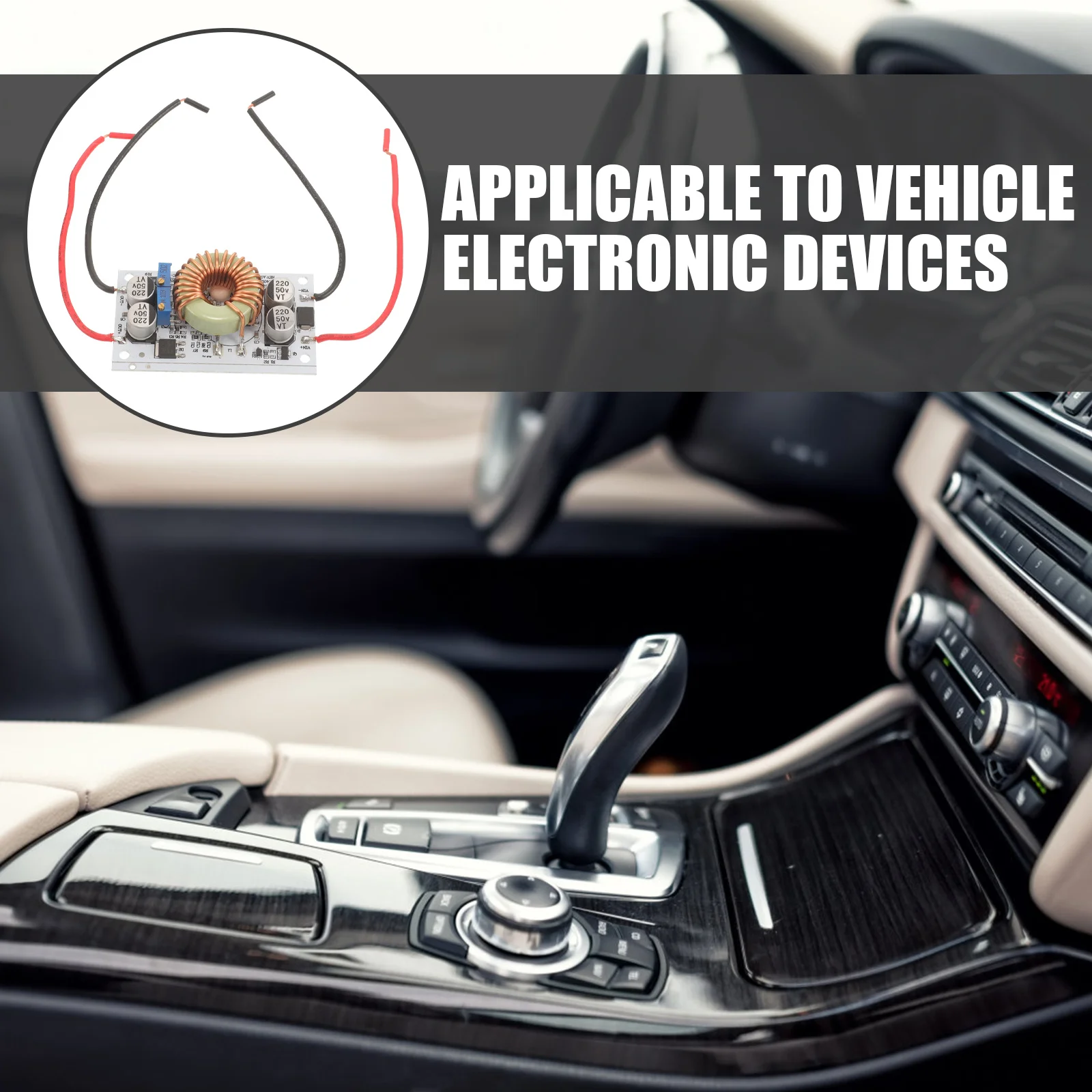 

250W Step Up Converter Board Dc-Dc Voltage Regulator Simple Design Steady Connection Practical Use Converter