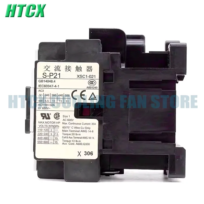 New  Original AC Contactor S-P21 110V 220V 380V