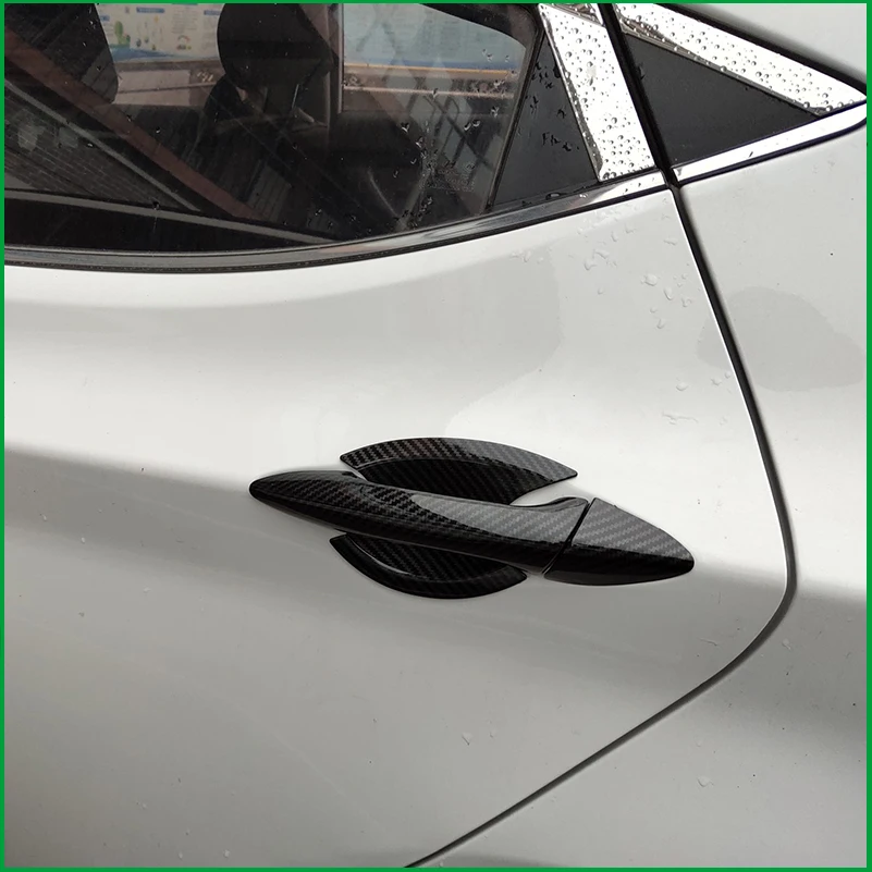 

Car Styling For Hyundai Elantra 2011-2015 Door Handle Bowl Cup Cover Sticker Trim Decorate Auto Parts Accessories