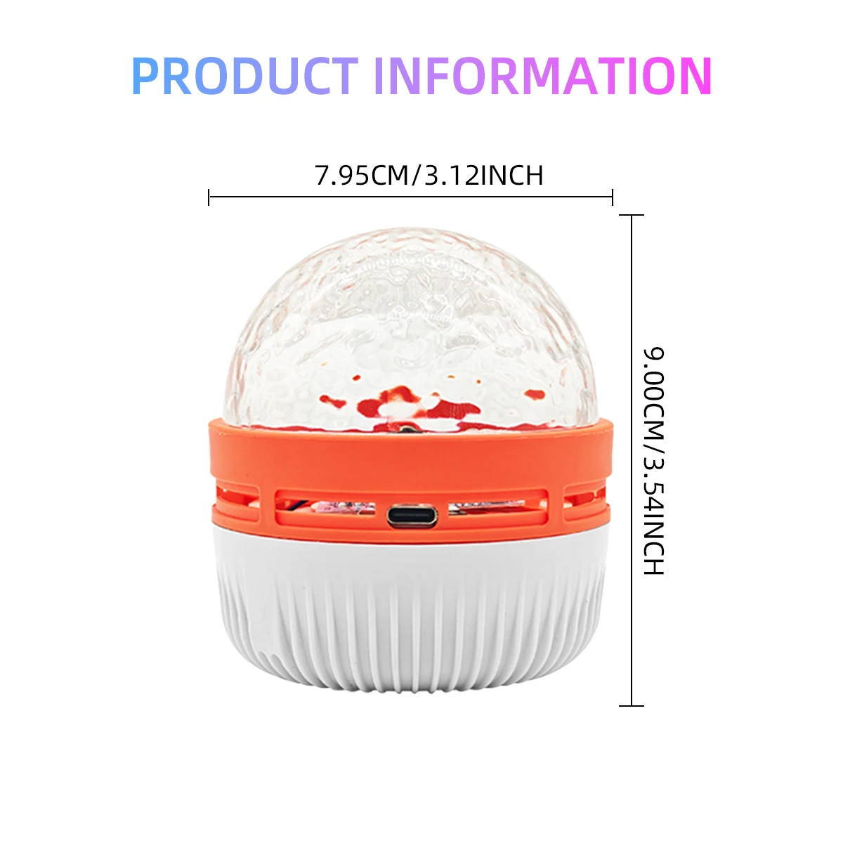 USB 5 В Galaxy Проектор Ночник 360 °   Вращающаяся водная рябь, волна RGB, атмосферный свет для вечеринки, спальни, декор интерьера автомобиля