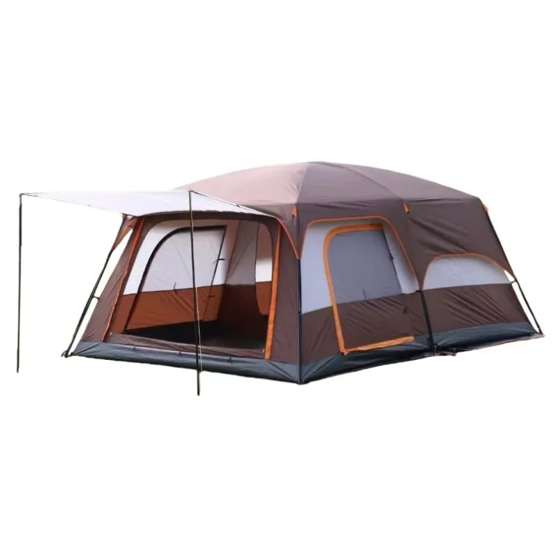 

2025 Two-Room Oxford Family Tent Waterproof And Rainproof For Multi-Person Outdoor Camping-Factory Direct Sales