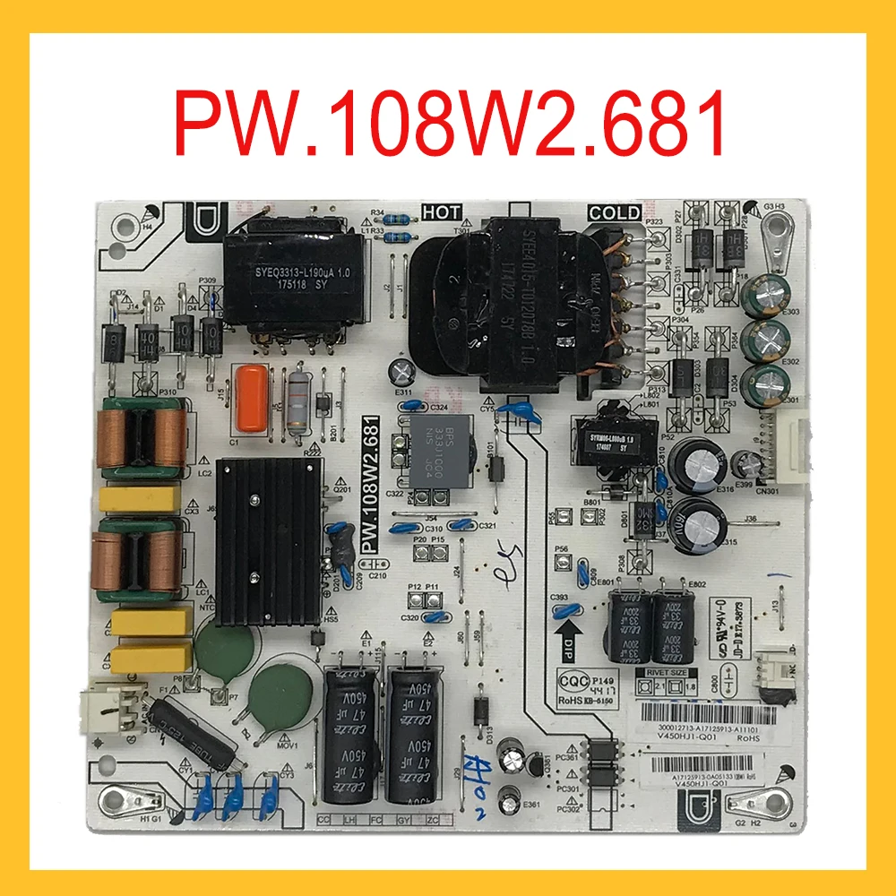 

PW.108W2.681 Power Supply Card for TV LCD-45SF478A LCD-45SF475A ...etc. TV Plate Power Card Power Support Board PW 108W2 681