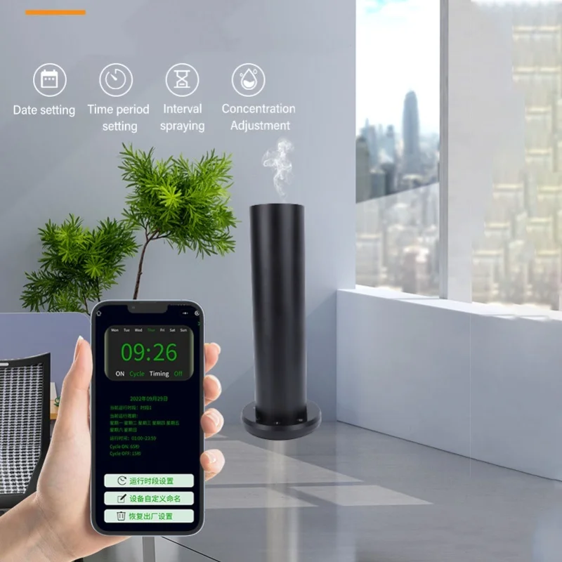 Aromatherapy Diffuser Automatic Fragrance Spraying Atomization Small Essential Oil Diffuser For Hotel Home Office Clothing Store