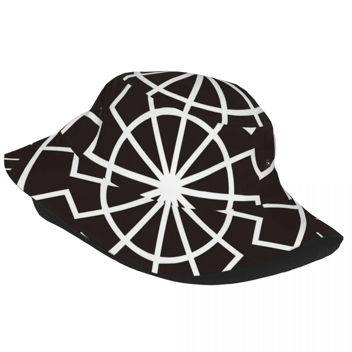 Ancient Esoteric Scandinavian Bucket Hat Fisherman Foldable Women Men Sunscreen Shade Cap