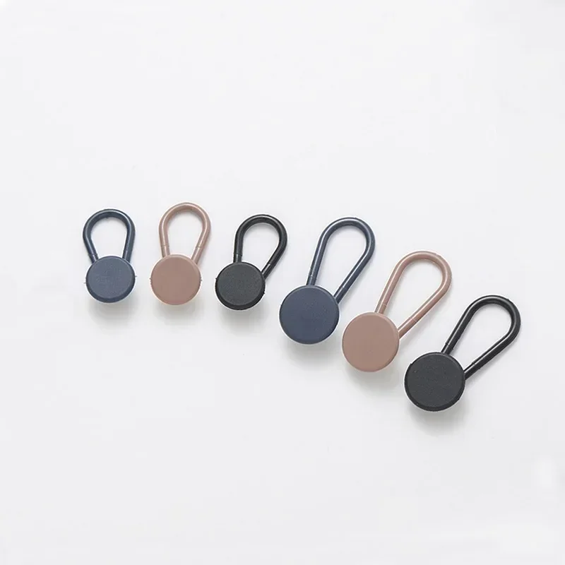 15mm/18mm Pants Extender Buttons Flexible Waist Extenders for Black Jeans Pants  Pregnancy Trousers Skirt Lengthen Rubber Button