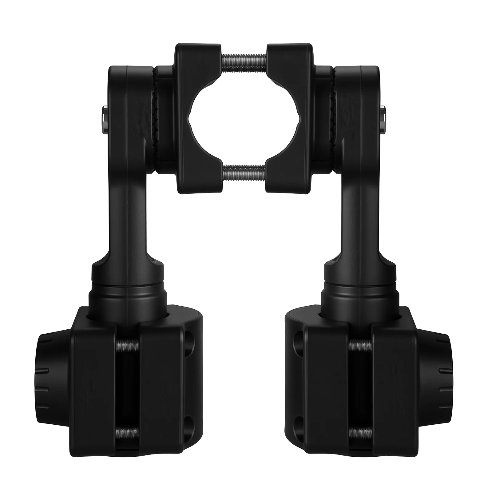 

Double 0 Degree LiveScope Pole Mount Compatible with LVS34, Multi-Mode Transducer Mount for Pole and Trolling Motor Shaft