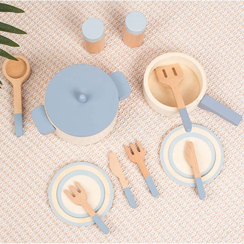 Mini Ustensile de Cuisine Miniature en Bois pour Enfant, Jouet de Simulation, ApprentiCumbria, Cadeau