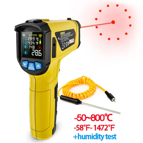 Infrared Digital Thermometer and Humidity Meter MESTEK
