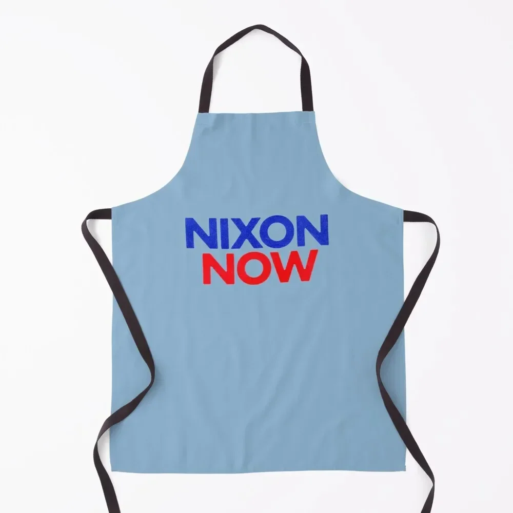 

1972 Nixon Now Apron christmas kitchen Chef Uniform Woman Things For Home And Kitchen Apron