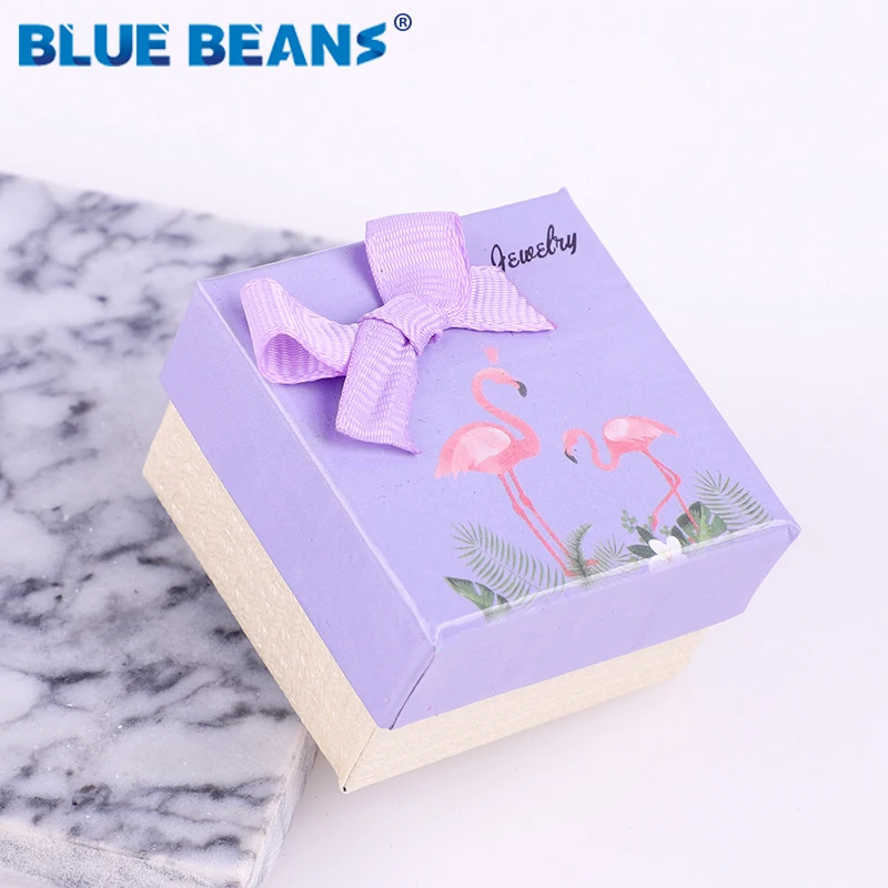 24pcs/Lot Ring Storage Box Earring Storage Gift Box High Quality Paper Jewelry Packaging Container Small Jewelry Box Display St