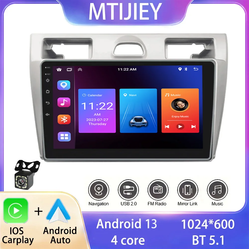 

Car Radio For FORD FOCUS 2006-2011 Android13 GPS Navigation Car Stereo Device Carplay Android Auto car audio car stereo
