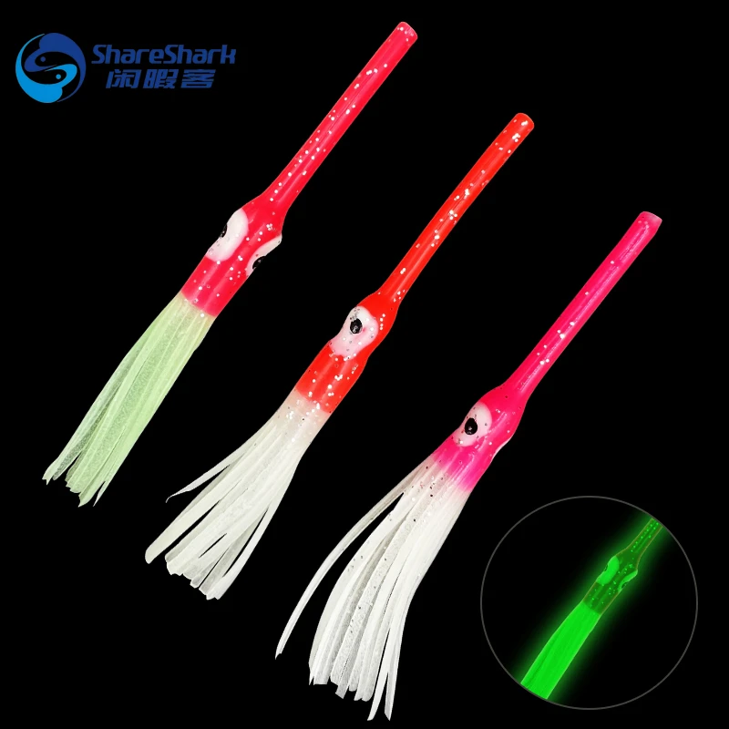 Faldas de calamar blando para Sabiki Rig – Pesca en agua salada