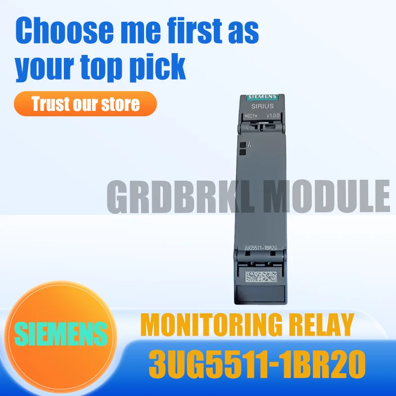 

Новое оригинальное реле контроля линии SIEMENS 3UG5511-1BR20 160-690VAC