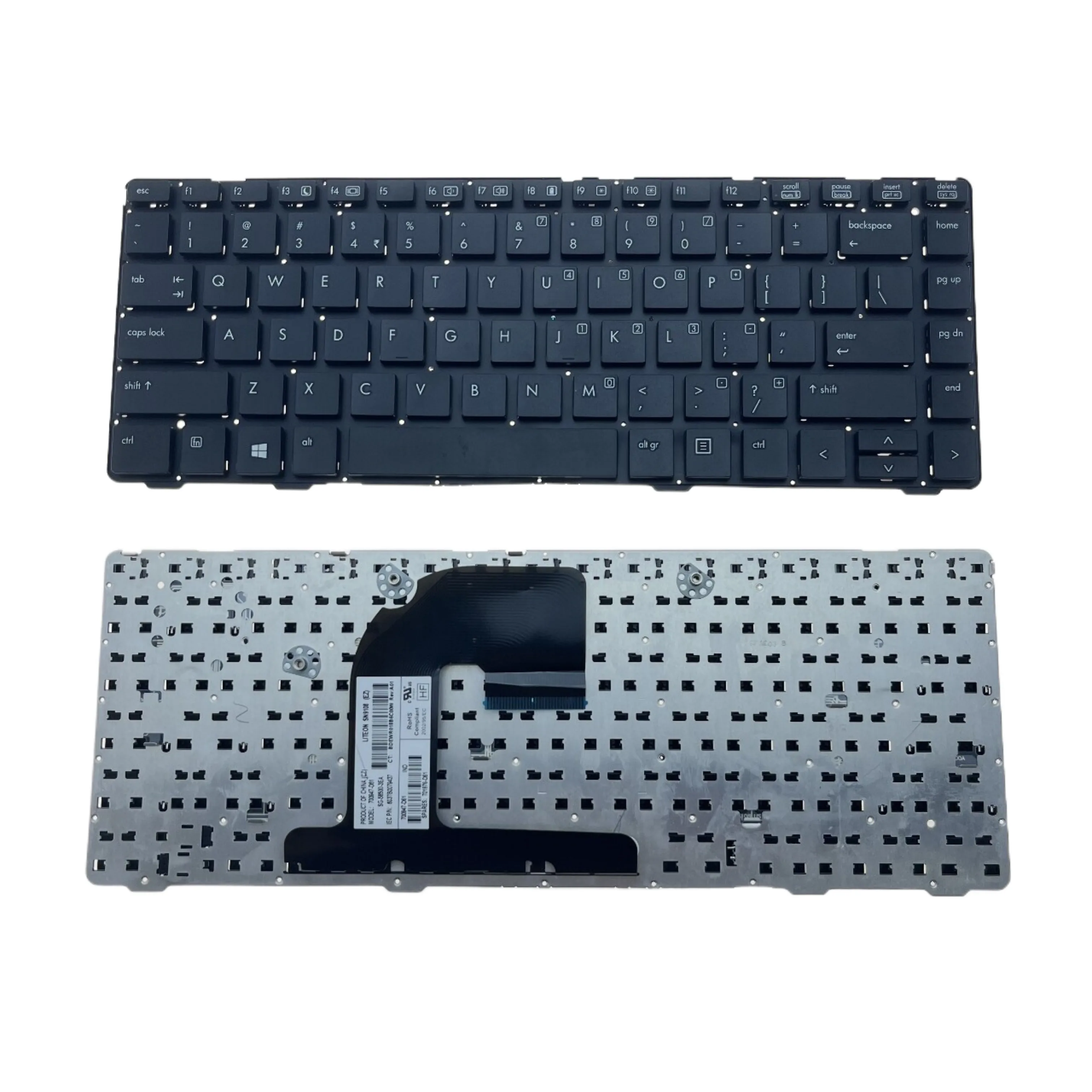 

Новая Оригинальная клавиатура для ноутбука HP EliteBook 8460 8460P 8460W 8470 8470P 8470W, замена для ноутбука 700947-D61