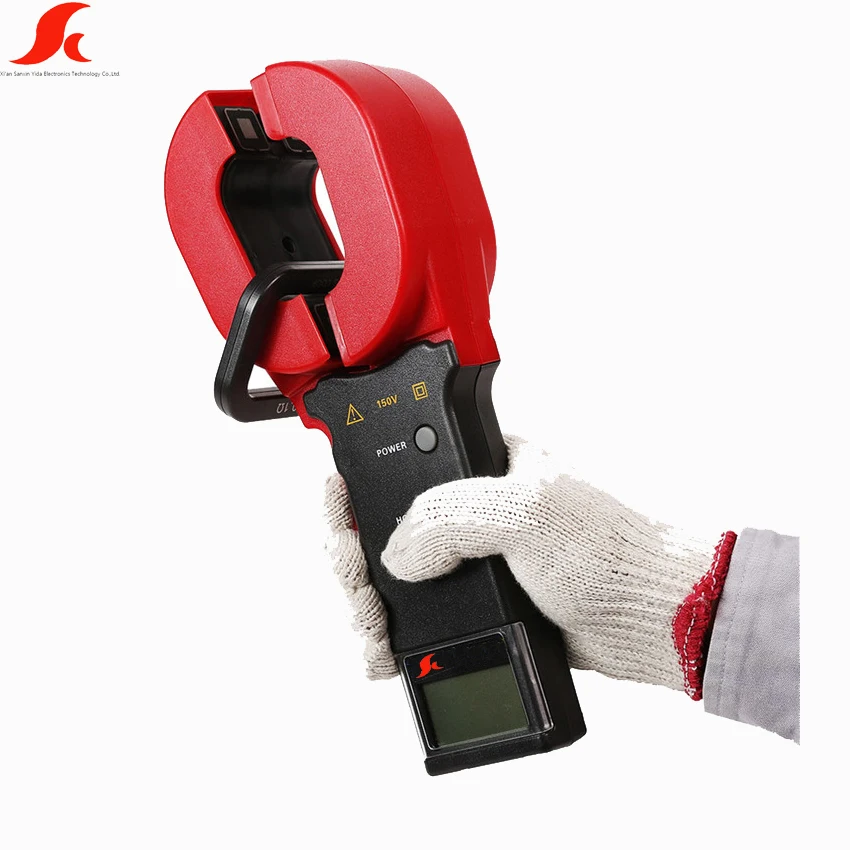 

Portable SYD-2111 Digital Earth Ground Resistance Test Kit Clamp-on Meter