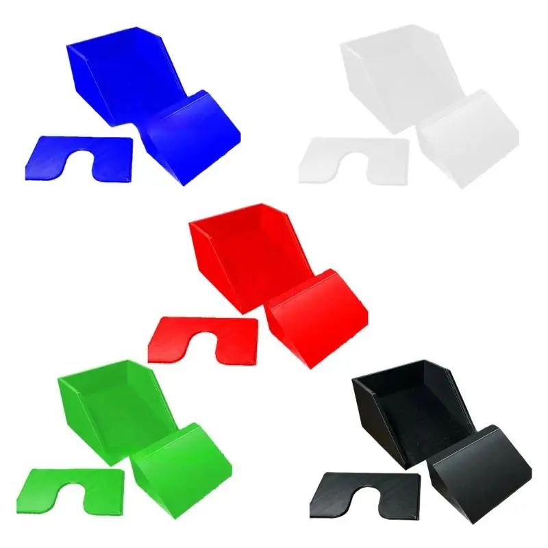 

652F Card Dealing Shoe Dispenser Portable Card Dealer Discard Tray Holder Game Table Accessory for Standard Size