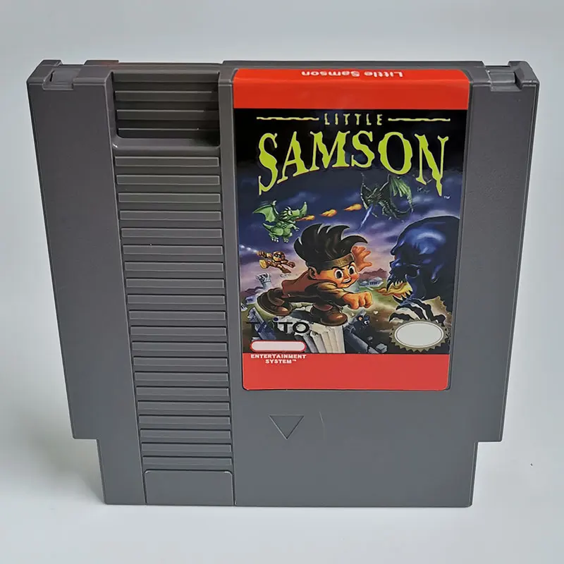 

Little Samson Multi Game Cartridge For NES NTSC And PAL Version 8 Bit Video Game Console