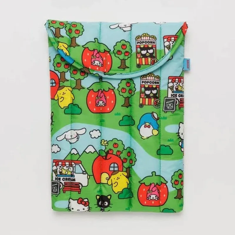 Hello Kitty Storage Bag Anime Versatile Cute Printed 13 Inch Tablet Inner Container Protective Cover Kawaii Girl Gift Wholesale