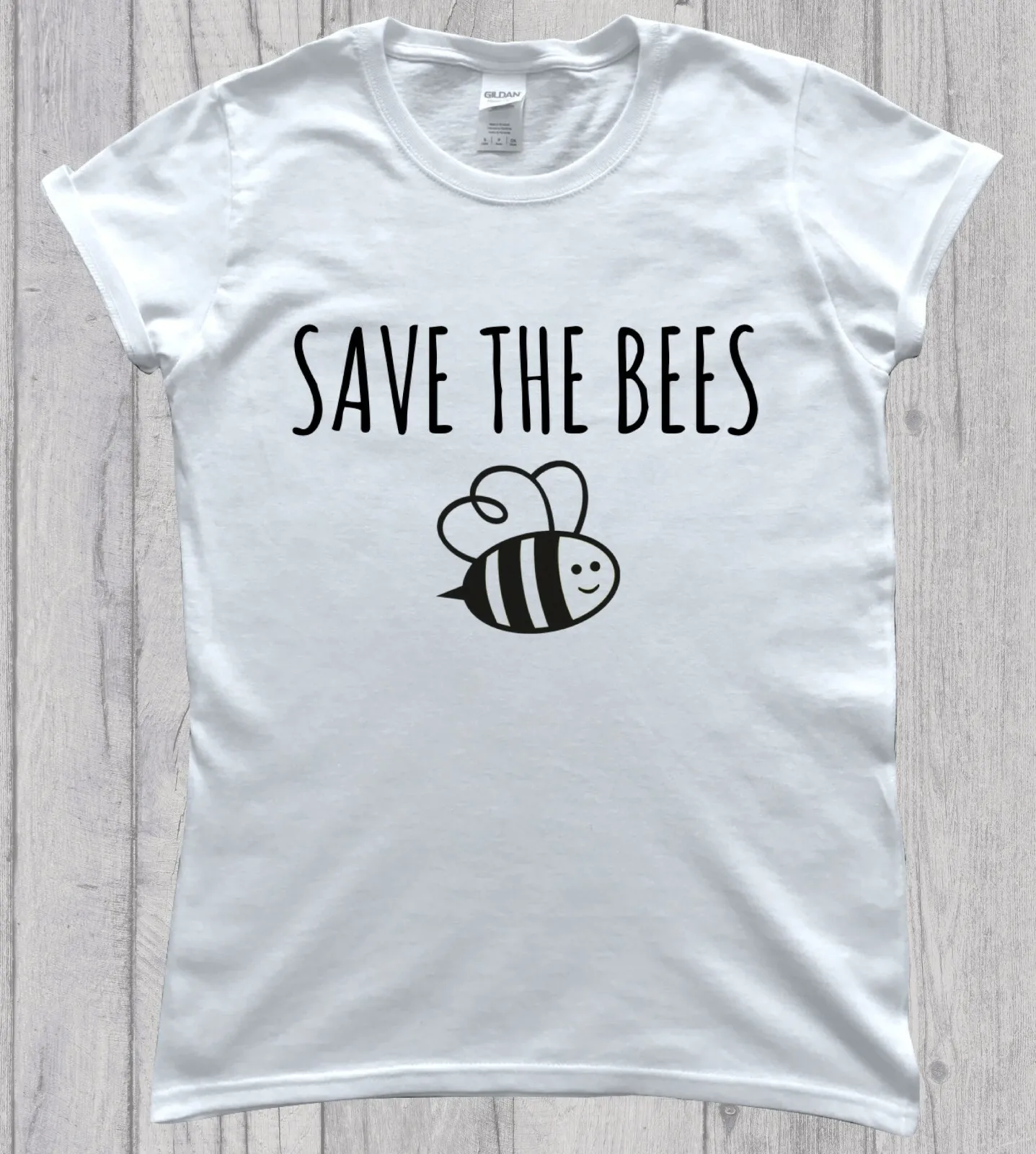 Save The Bees VSCO Girl Climate Change T-Shirt