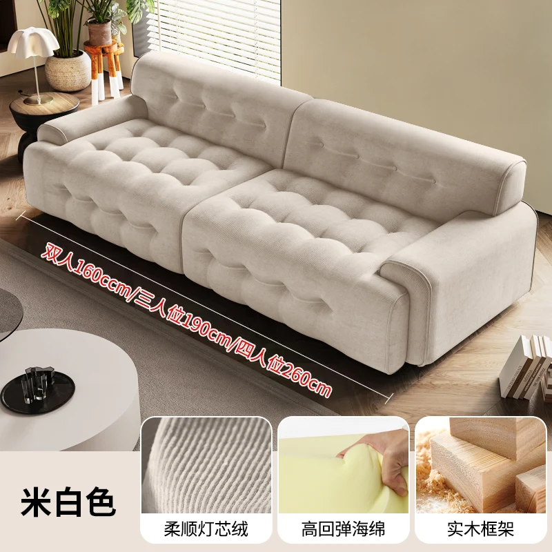 Modern Lazy Living Room Sofa Recliner Lounge Design Cloud Couch Relax Floor Balcony Togo Wohnzimmer Sofas Library Furniture