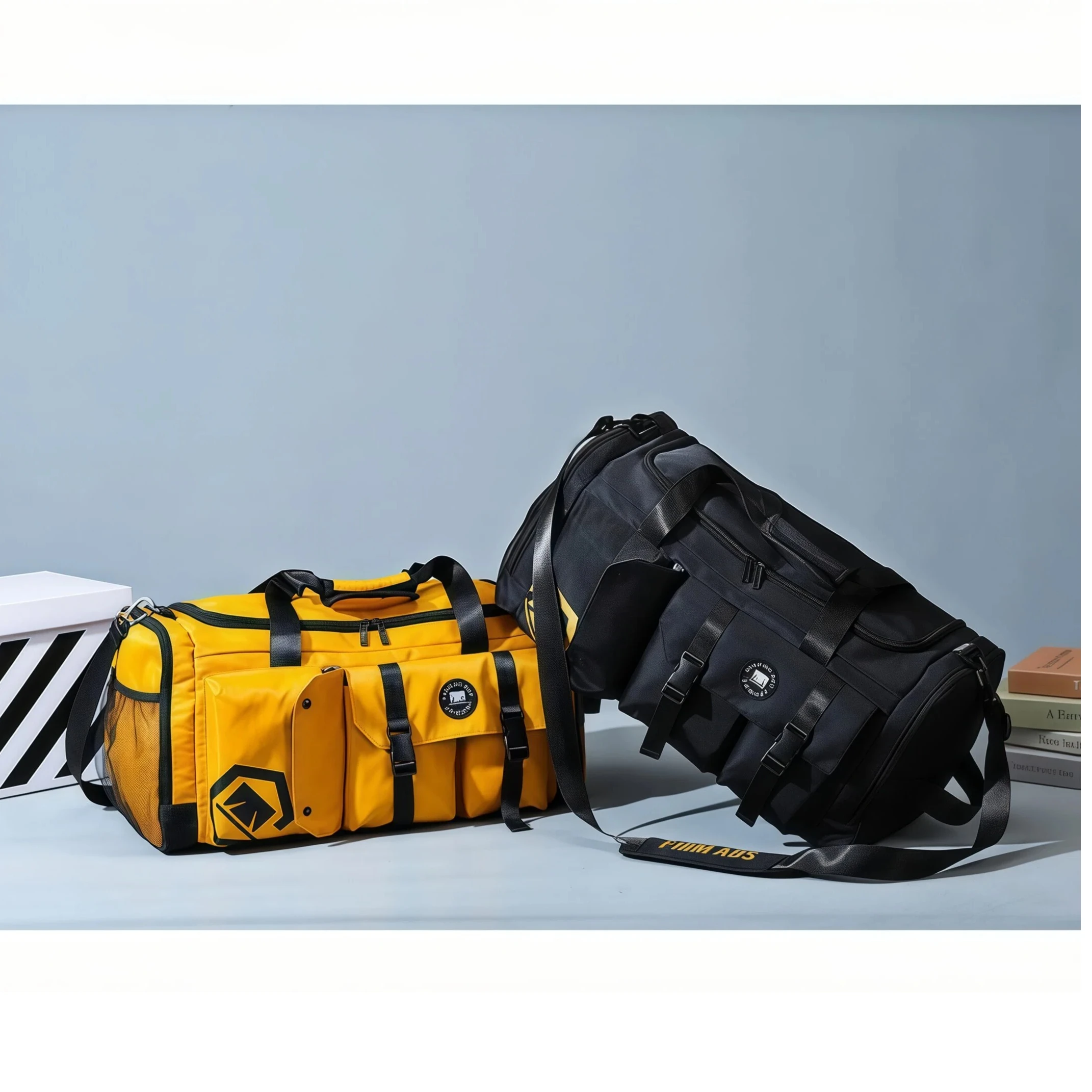 

Large-capacity travel backpack, wet and dry separation sports gym bag, independent shoe storage compartment
