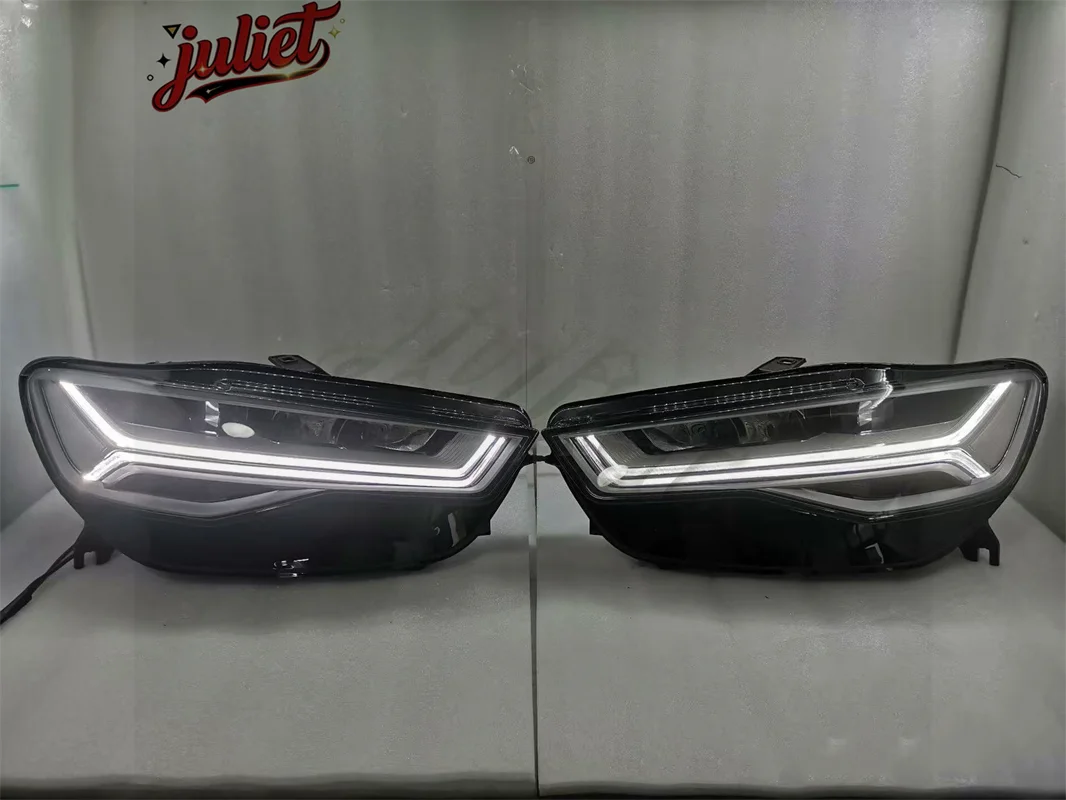 

Car Styling for A6 Headlights 2012-2018 Upgrade A6L All LED Headlight DRL Head Lamp Dynamic Singal High Low Beam Accessories