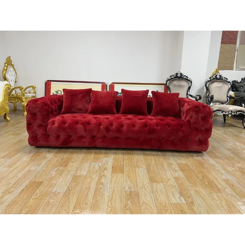 

Hotel sofa straight row is strong and durable