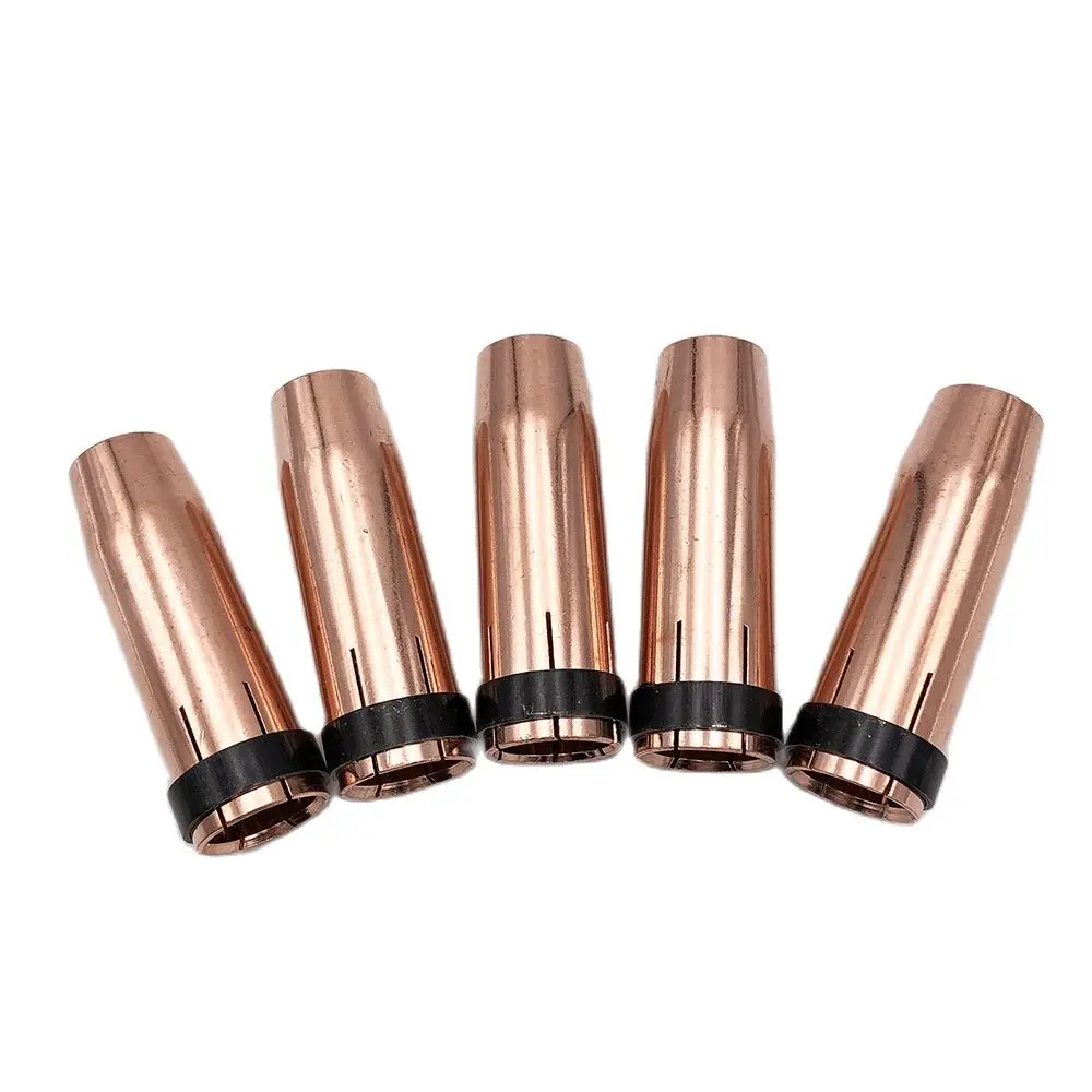 

5pcs Mig Water Cooled Welding Torch MB 501D Consumables Nozzle Conical 145.0085