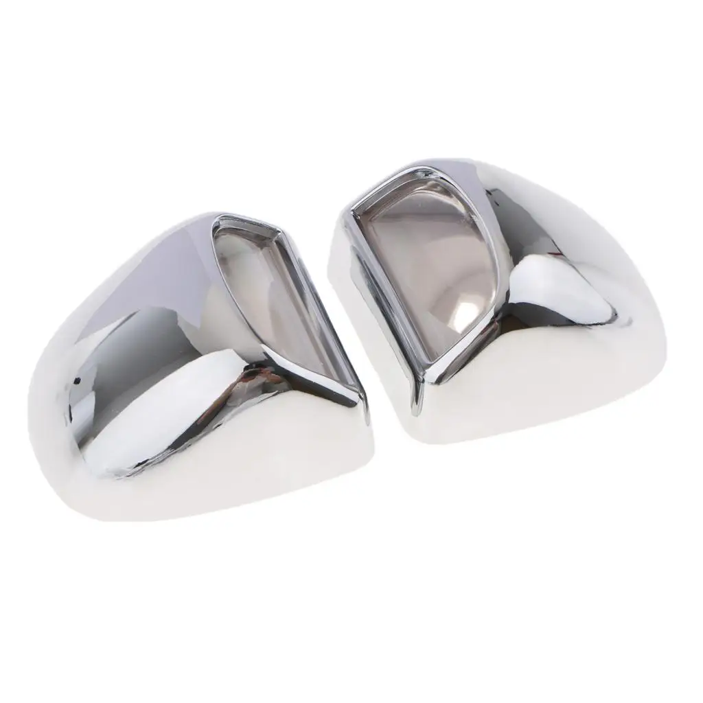 

Pair of Rear Bumpers License Plate Lights Lens Cover Accessories