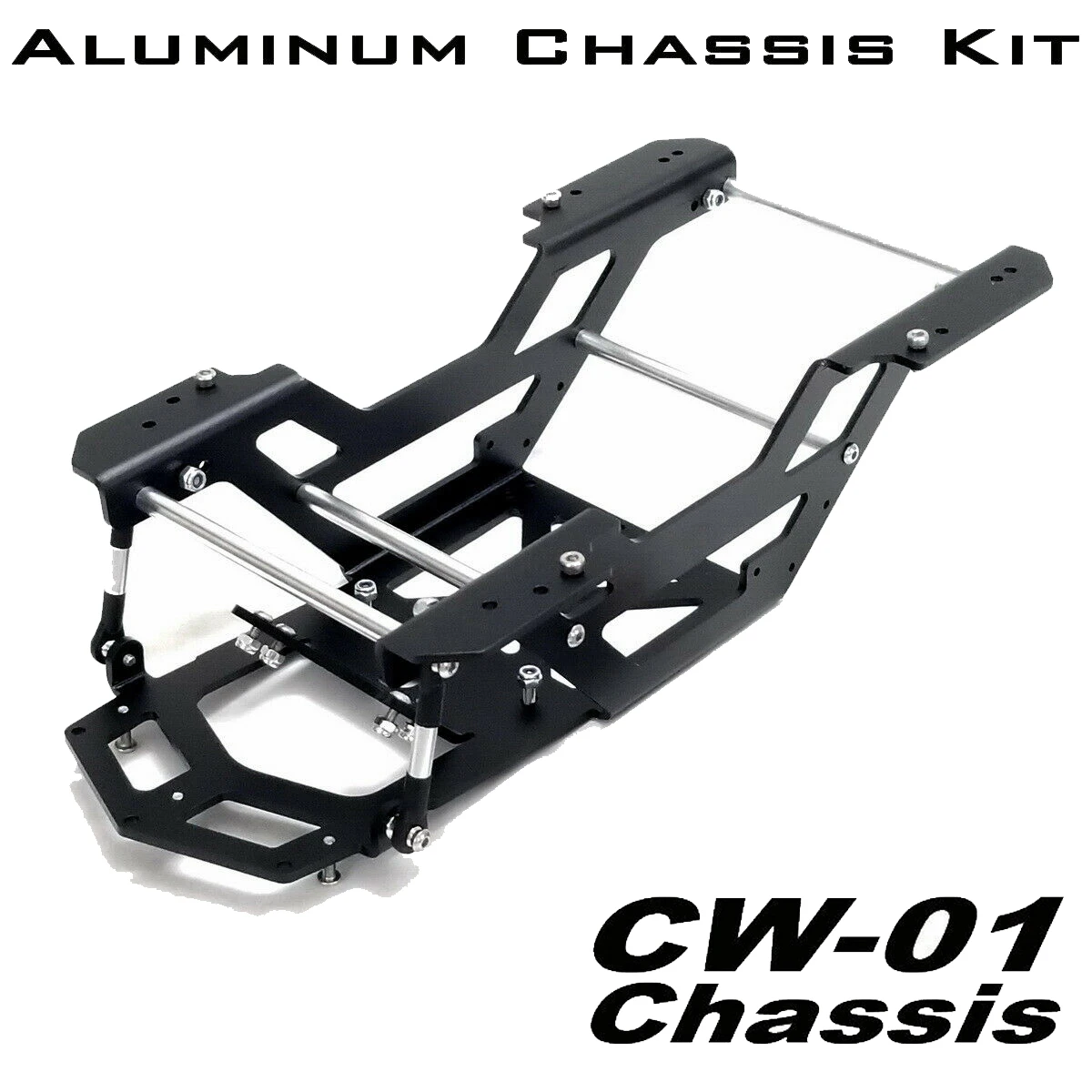 

Aluminum Chassis Frame Kit for Tamiya CW01 Midnight Pumpkin LunchBox CW-01 Unimog 406 Mitsubishi Montero Car Parts