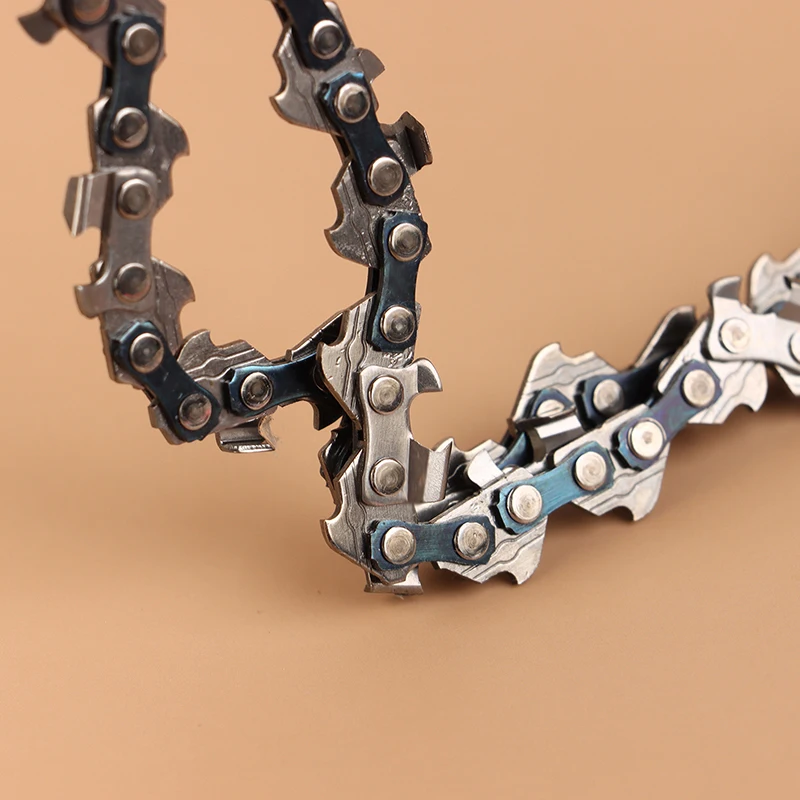 4-16 Inch Metal Chainsaw Chain Spare Parts Link Chainsaw Saw Chain Blade For Electric Saw Accessories Wear-resistant