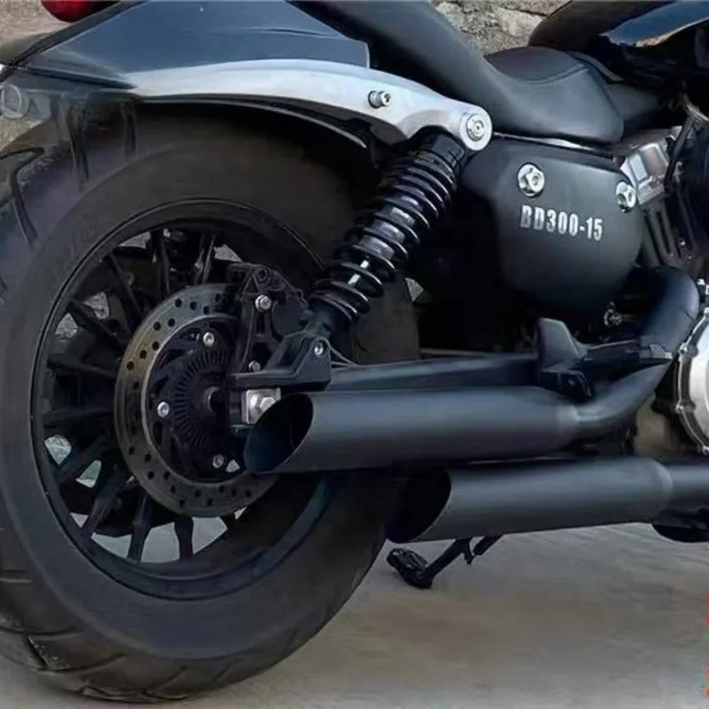 BENDA Chinchilla 300 Exhaust Modification: BD300 Straight Pipe Horseshoe Sound Modification - Non-destructive Installation