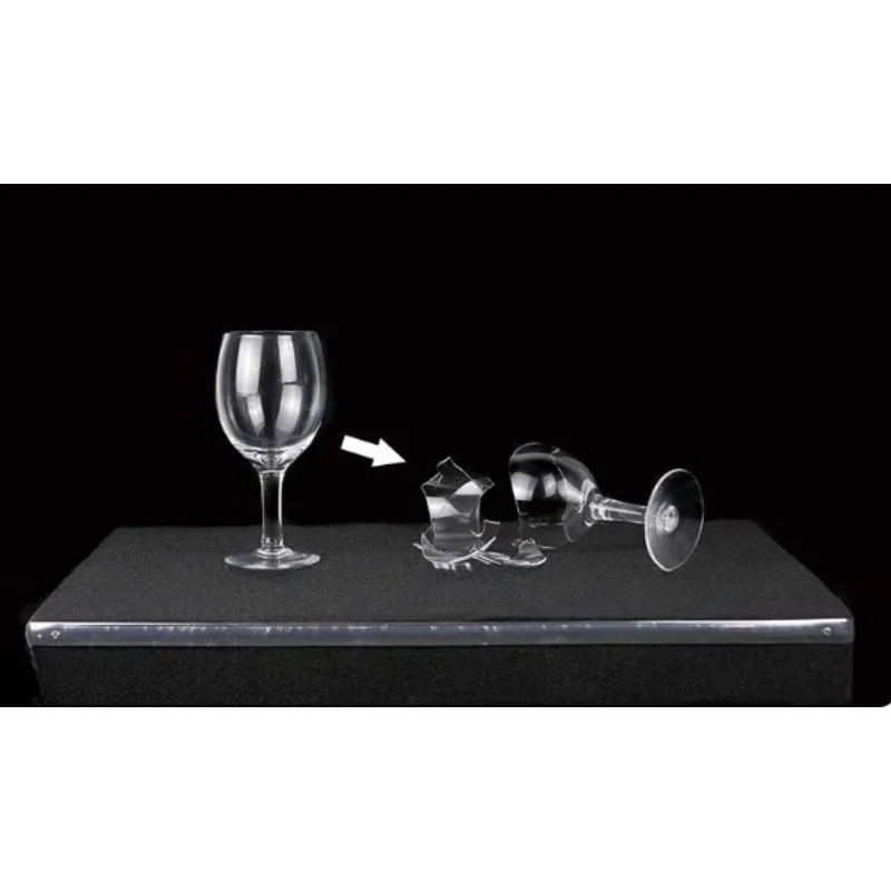 

Glass Breaking Tray Pro - Remote Control Electronic Magic Tricks Close Up Mentalism Illusions Stage Magie Magia Magician Mind