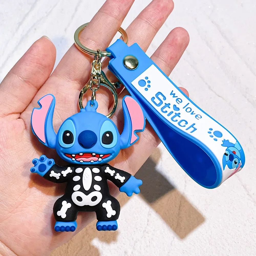 Lilo & Stitch Keychain Pumpkin King Halloween Stitch Fans Must-have Accessory School Bag Pandent