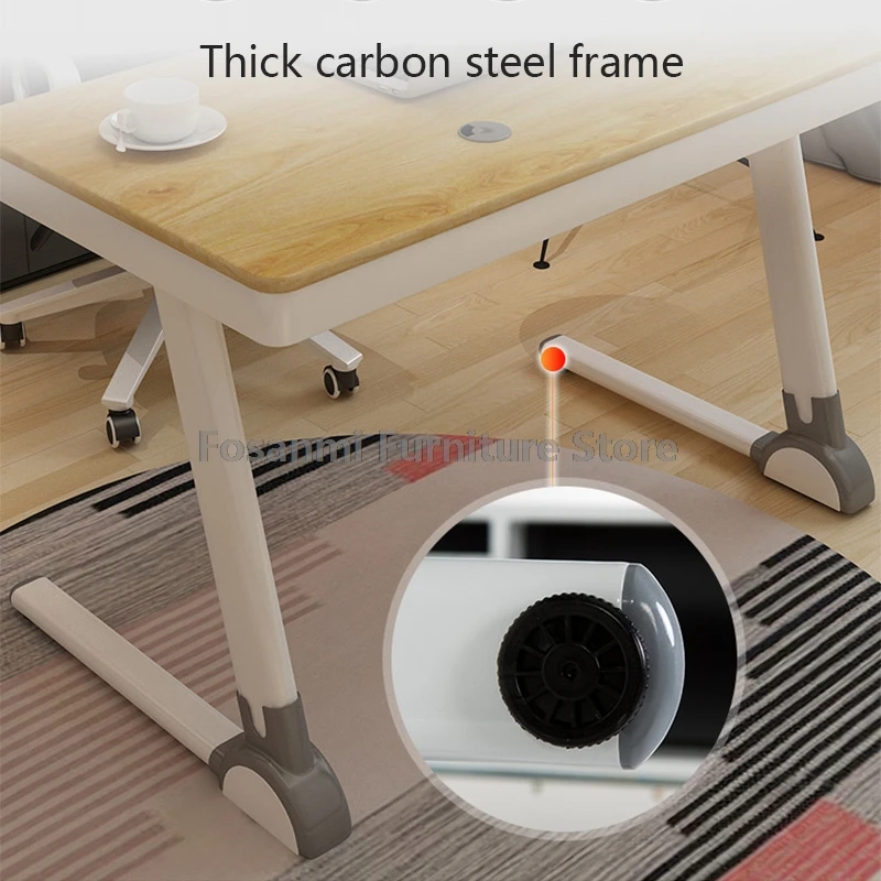 طاولة دراسة بسيطة للأطفال مع أدراج تخزين كبيرة، مكتب كمبيوتر مكتبي، طاولة غرفة منزلية قوية، مكتب ألعاب مكتبي واسع